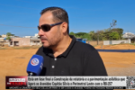 Está em fase final a Construção da rotatória e a pavimentação asfáltica em Ariquemes – Vídeo