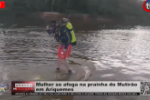 Mulher se afoga na prainha do rio Mutirão em Ariquemes – Vídeo