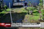Policia Militar da dicas para evitar furtos durante viagens – Vídeo