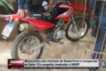 Motocicleta com restrição de Roubo Furto é recuperada no Setor 10 e suspeito conduzido à UNISP – Vídeo
