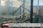 Bombeiros Militares são acionados para combater incêndio em residência no Setor 02 de Ariquemes – LIVE: ESTAMOS NO AR! PROGRAMA BRONCA DA PESADA