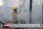 Bombeiros Militares são acionados para combater incêndio em residência no Setor 02 de Ariquemes – Vídeo