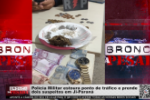 Polícia Militar estoura ponto de tráfico e prende dois suspeitos em Ji–Paraná – Vídeo