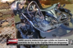 SAMU socorre motociclista que colidiu na traseira de caminhão de lixo em Ariquemes – Vídeo