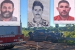 Identificadas as três vítimas fatais de grave acidente na BR 364 – Todos eram irmãos 