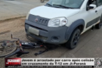 Jovem é arrastado por carro após colisão em cruzamento da T–12 em Ji–Paraná – Vídeo