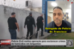 Entrevista com Delegado da homicídios Dr. Francisco – PC realiza operação para esclarecer crimes de homicídios em Ariquemes
