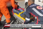 Acidente entre 2 veículos termina em atropelamento de ciclista no semáforo de Ariquemes – Vídeo