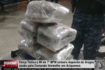 Força Tática e NI do 7º BPM estoura depósito de drogas em Ariquemes – Vídeo