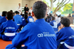 Atletas do projeto ‘Pequeno Samurai’ participam de graduação de Jiu–Jitsu em Ariquemes
