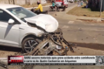 SAMU socorre motorista após grave acidente entre caminhonete e carro em Ariquemes – Vídeo
