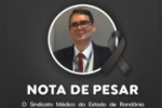 Nota de Pesar pelo falecimento do Dr. Marcos Veiga de Porto Velho. Trabalhou em Ariquemes