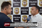 Entrevista com Delegado Francisco – Delegado e Investigadores da Delegacia de Homicídios de Ariquemes – Vídeo