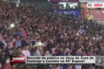 Recorde de público no show de Zezé de Camargo e Luciano na 40ª Expoari – Vídeo