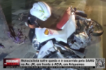 Passagem no local, motociclista sofre queda e é socorrido pelo SAMU na Av JK, em frente à ACIA – Vídeo