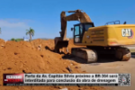 Parte da Av. Capitão Silvio próximo a BR 364 será interditada para conclusão da obra de drenagem – Vídeo