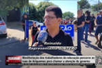 Manifestação de trabalhadores da Educação percorre as ruas de Ariquemes – Vídeo