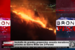 Incêndio de grandes proporções assusta moradores próximo ao bairro Milão em Ji–Paraná – Vídeo