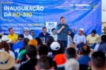 Governador Marcos Rocha entrega 84 km de asfalto na RO 370 que reflete no desenvolvimento do estado