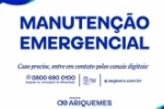 Importante: Águas de Ariquemes realiza manutenção emergencial nesta segunda–feira (18)