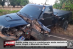 Batida entre carro e caminhonete mata motorista entre Urupá e Alvorada do Oeste – Vídeo
