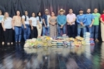 Prefeitura de Ariquemes realiza entrega de alimentos arrecadados no 3º Encontro de Pesca
