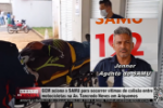 GCM aciona o SAMU para socorrer vítimas de colisão entre motocicletas na Av. Tancredo Neves, em Ariquemes – Vídeo