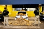 PRF em Rondônia apreende mais de 250 kg de entorpecentes