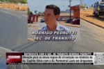 Entrevista com o secretário Rodrigo Pedrotti sobre novas regras na rotatória da Capitão Sílvio com Perimetral Leste – Vídeo
