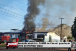 Incêndio destrói unidade da Caerd em Cacoal; população deve economizar água – Vídeo