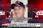 "Ta Ligado" é executado com 5 tiros no Garimpo Bom Futuro de Ariquemes – LIVE: ESTAMOS NO AR! PROGRAMA BRONCA DA PESADA