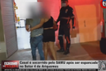 Casal é socorrido pelo SAMU após ser espancado no Setor 4 de Ariquemes – Vídeo