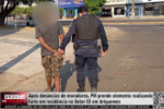 Após denúncias de moradores, PM prende indivíduo realizando furto em residência no Setor 02 de Ariquemes – Vídeo