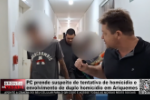 PC prende suspeito de tentativa de homicídio e outro de tentativa de duplo homicídio em Ariquemes – vídeo