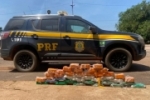 PRF em Rondônia apreende 43 tabletes de pasta base de cocaína