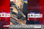 Busca por medicamentos falsos revela arsenal de armas em residência de Ji–Paraná – Vídeo