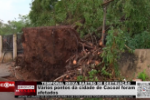 TEMPORAL DEIXA RASTRO DE DESTRUIÇÃO – Vários pontos da cidade de Cacoal foram afetados – Vídeo