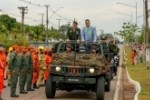 Governador Marcos Rocha destaca patriotismo, civismo e tradição no desfile de 7 de Setembro