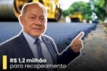 Deputado Coronel Chrisóstomo garante R$ 1,2 milhão para pavimentação asfáltica em Santa Luzia d’Oeste