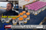 PRF apreende contrabando e medicamentos vindos do Paraguai – Vídeo