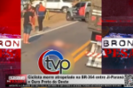 Ciclista morre atropelado na BR 364 entre Ji–Paraná e Ouro Preto do Oeste – Vídeo