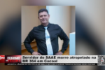 Servidor do SAAE morre atropelado na BR–364 em Cacoal – Vídeo