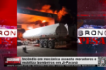 Incêndio em mecânica assusta moradores e mobiliza bombeiros em Ji–Paraná – Vídeo