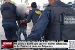 PM aciona o SAMU para socorrer mulher esfaqueada na Av. Perimetral Leste em Ariquemes – LIVE: ESTAMOS NO AR! PROGRAMA BRONCA DA PESADA