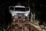 Veja vídeo; PF combate extração ilegal de madeira em terra indígena em Rondônia