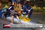 Motociclista é arremessado mais de 10 metros após ser atropelado por caminhonete no Setor 02 de Ariquemes – Vídeo