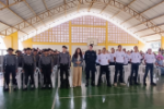 Monte Negro celebra aula inaugural da Polícia Militar Mirim com presença de autoridades civis e militares