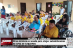 Urna eletrônica é usada para eleger autodefensores da APAE de Ariquemes – LIVE: ESTAMOS NO AR! PROGRAMA BRONCA DA PESADA