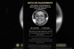 Nota pesar pelo falecimento da Sra. Sônia Maria de Carvalho Batista Pioneira de Ariquemes RO