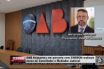 OAB Ariquemes, em parceria com a EMERON, realiza curso de Conciliador e Mediador Judicial – Vídeo